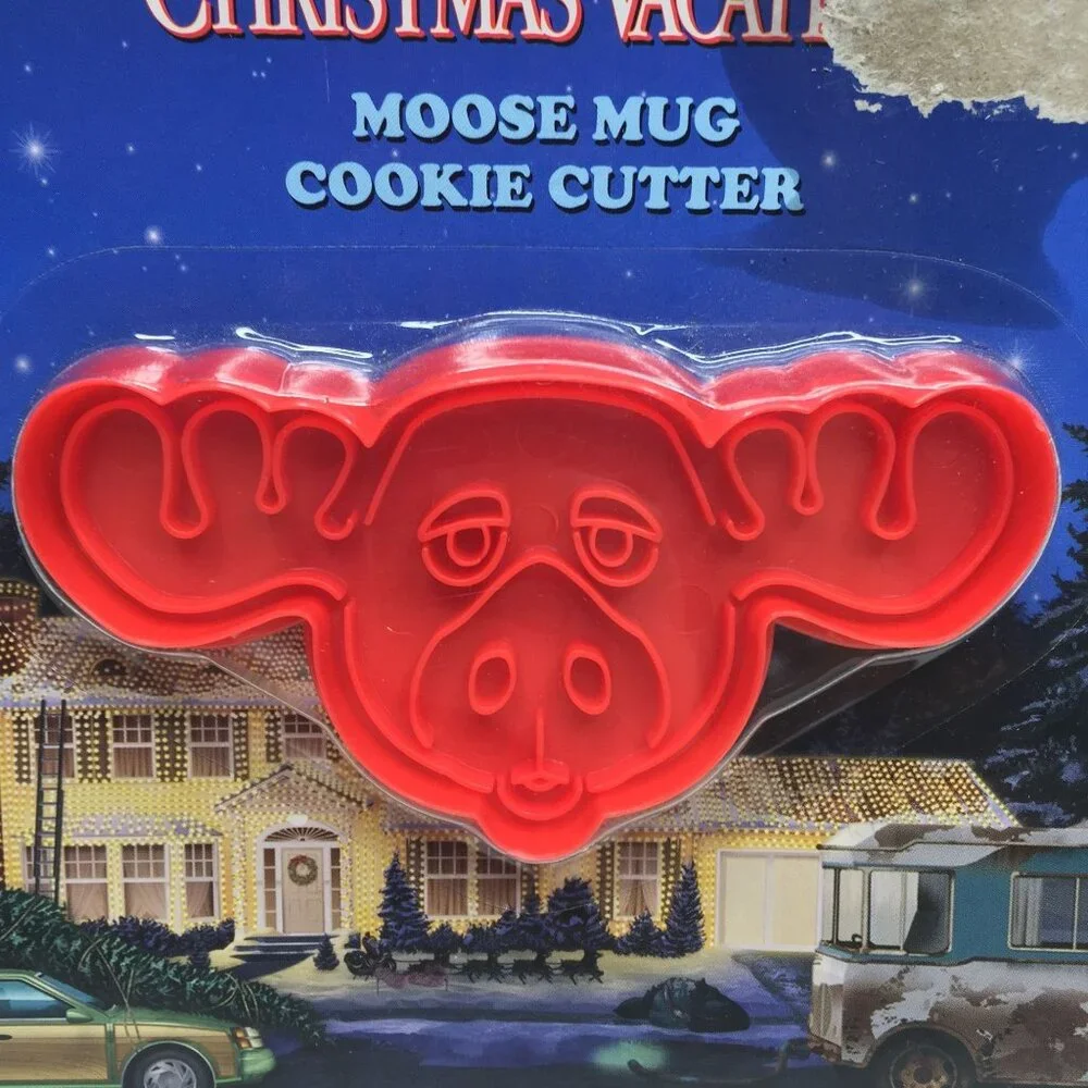 National Lampoon's Christmas Vacation Moose Mug Cookie Cutter Griswolds Red Holi